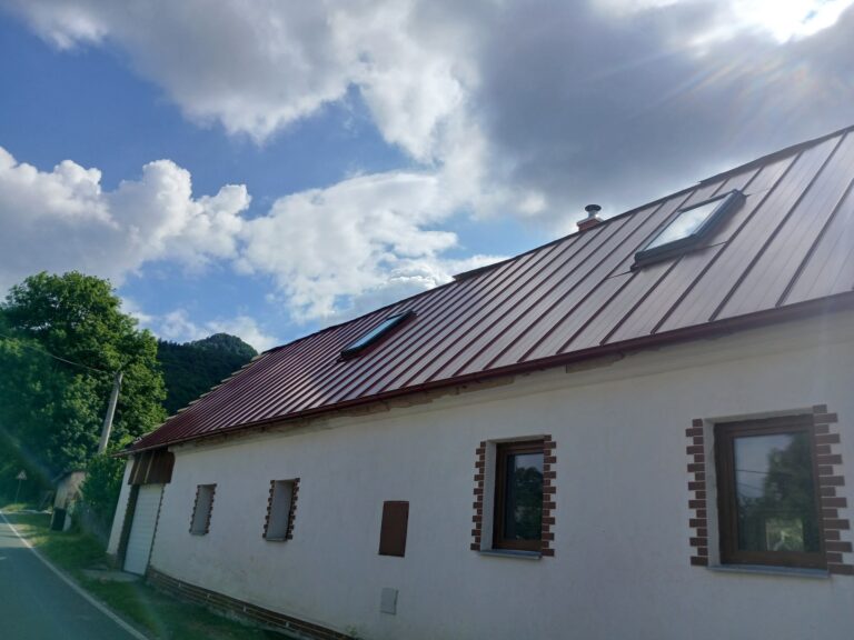 Renovace střechy rodinného domu
